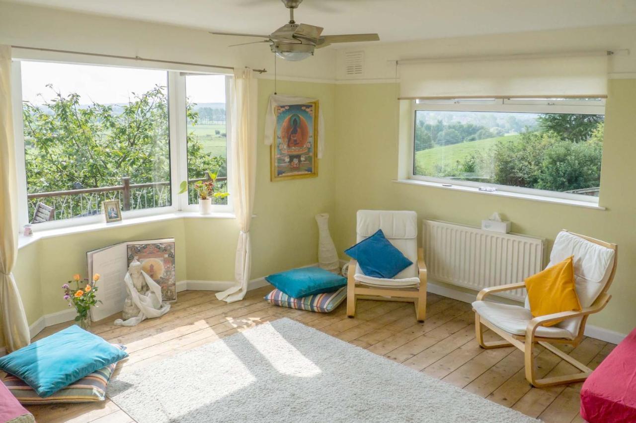 Healing Waters Sanctuary For Exclusive Private Hire And Self Catering Board, Vegetarian, Alcohol & Wifi Free Retreat In Glastonbury Kültér fotó